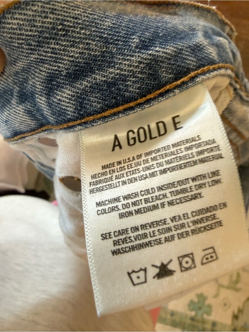 Agolde Riley High-Rise Straight Crop Jeans — Blue Wash - Picture 6 of 11